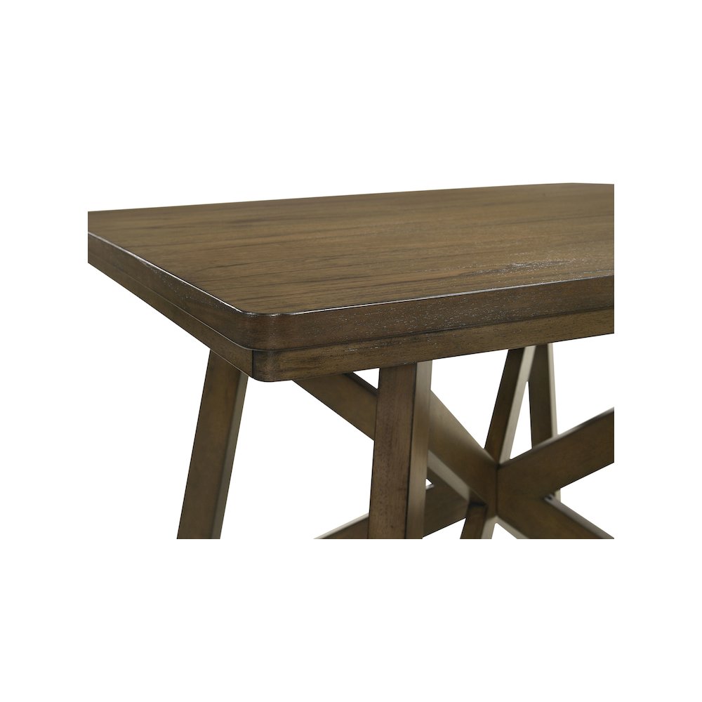 Canfield 47-inch Square Counter Height Dining Table Brown. Picture 8