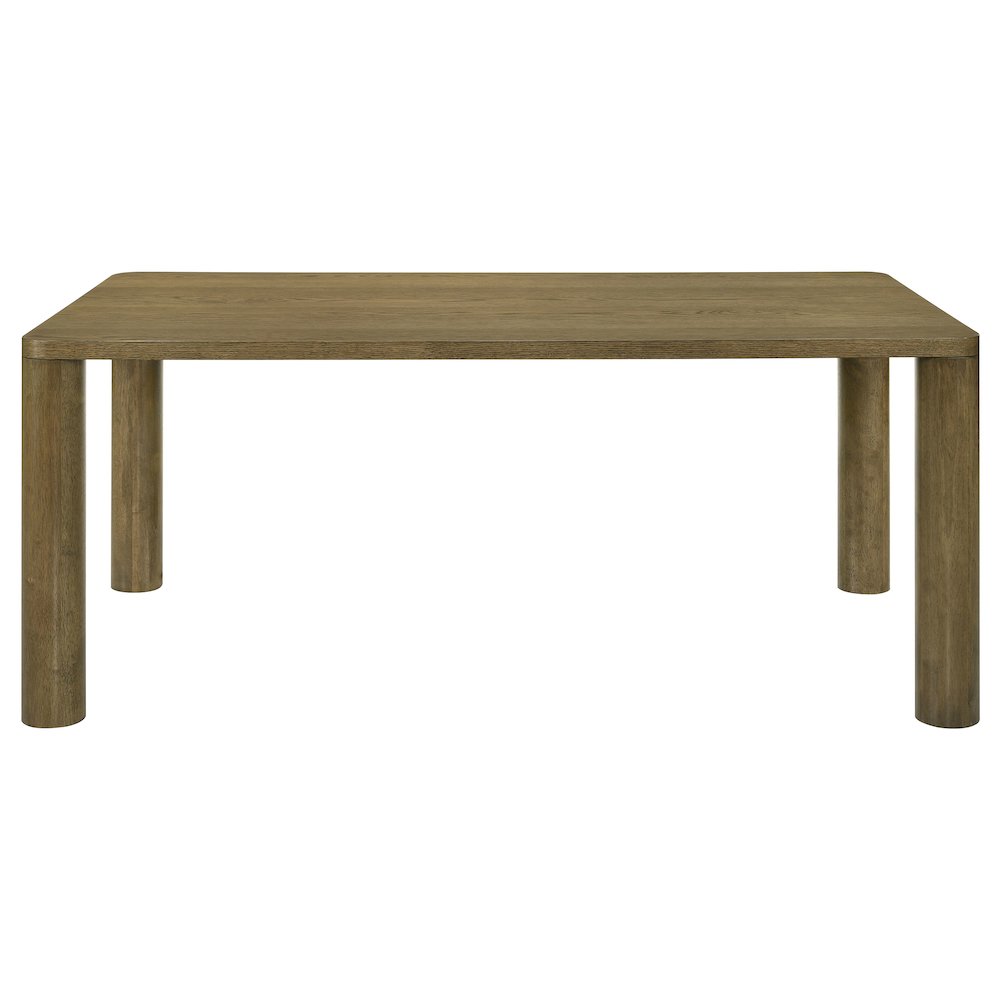 Castlewood 71-inch Rectangular Wood Dining Table Brown Oak. Picture 3