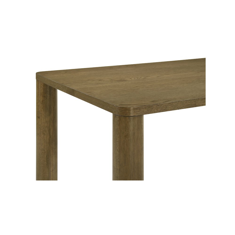 Castlewood 5-piece 71-inch Rectangular Dining Set Brown Oak. Picture 12