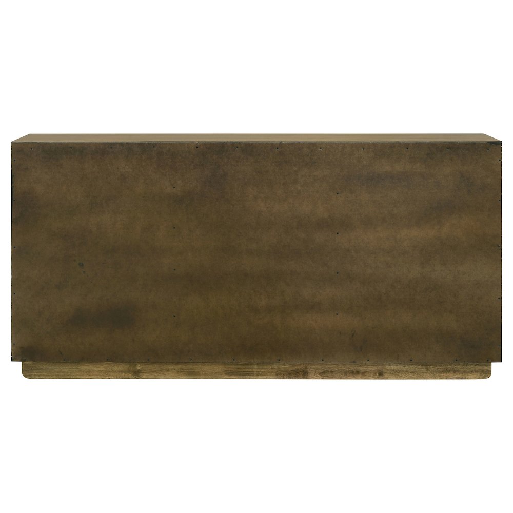 Castlewood 71-inch Dining Sideboard Buffet Server Brown Oak. Picture 8