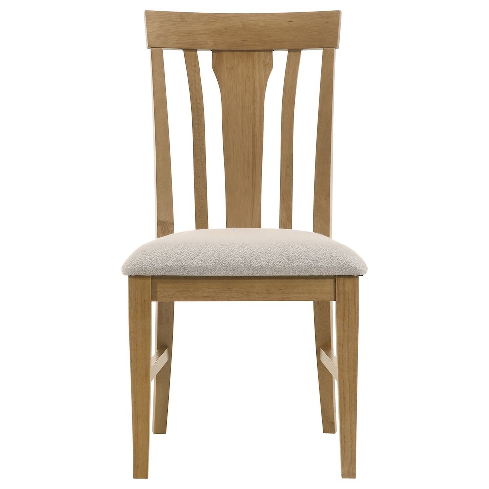 Hartville Dining Side Chair Natural Light Brown (Set of 2). Picture 4