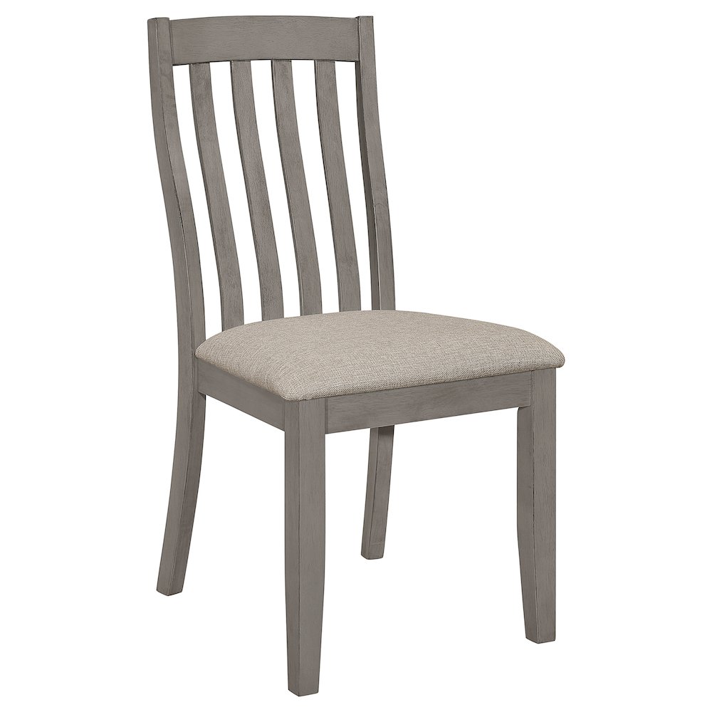 Nogales Wood Dining Side Chair Coastal Grey (Set of 2). Picture 3