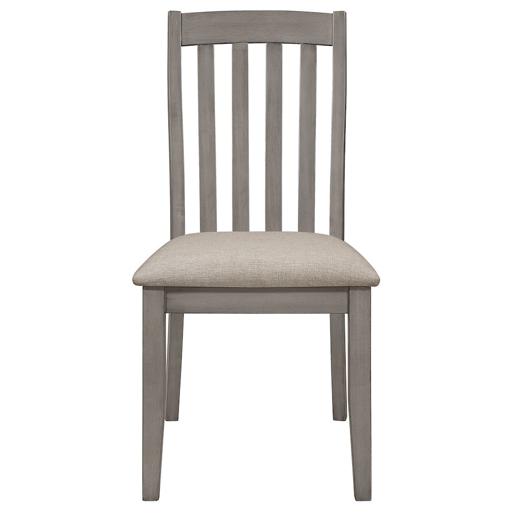 Nogales Wood Dining Side Chair Coastal Grey (Set of 2). Picture 4