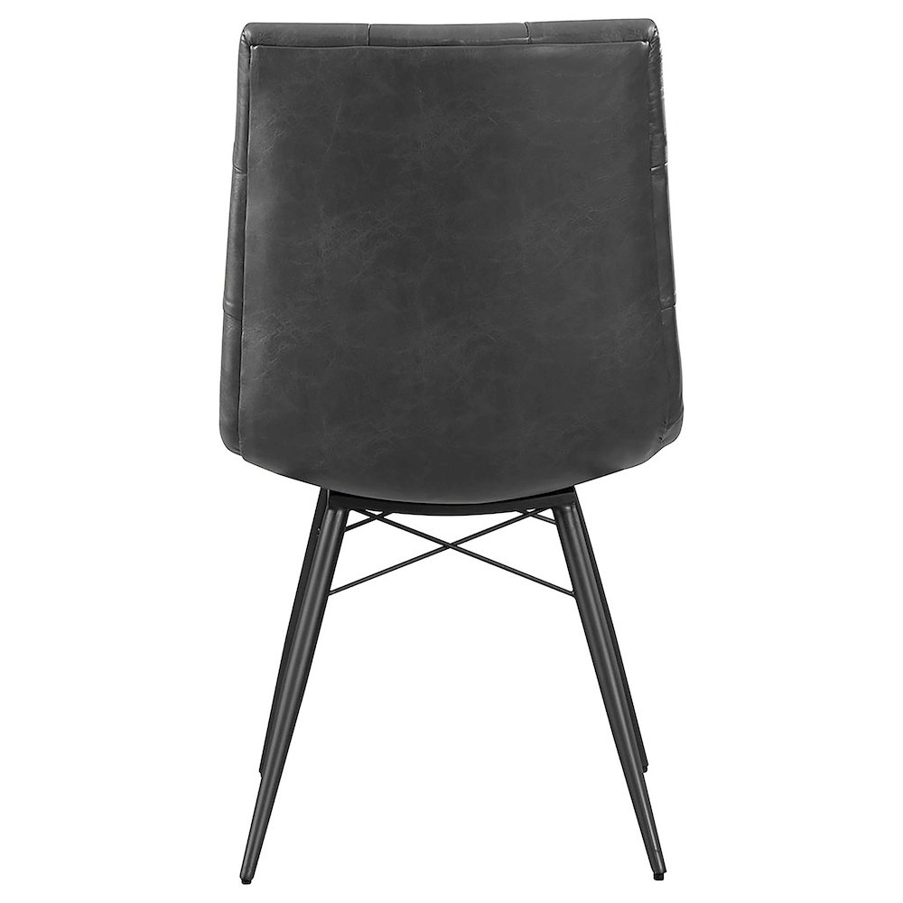 Aiken Upholstered Dining Side Chair Charcoal (Set of 4). Picture 8