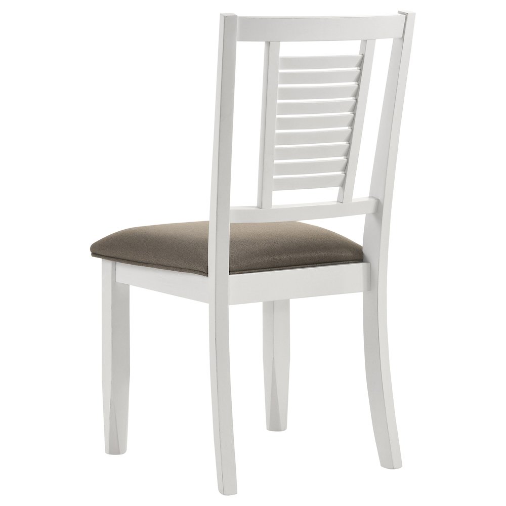 Appleton Wood Dining Side Chair Distressed White (Set of 2). Picture 7