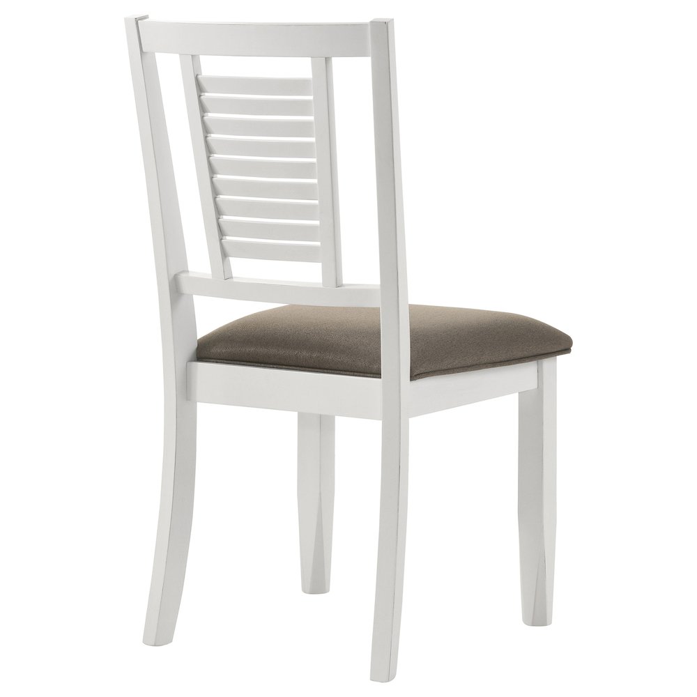 Appleton Wood Dining Side Chair Distressed White (Set of 2). Picture 8