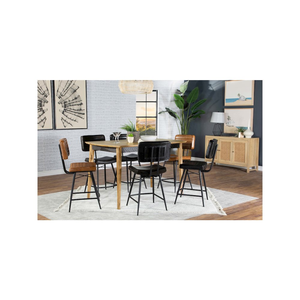 Partridge 60-inch Counter Height Dining Table Sheesham. Picture 9