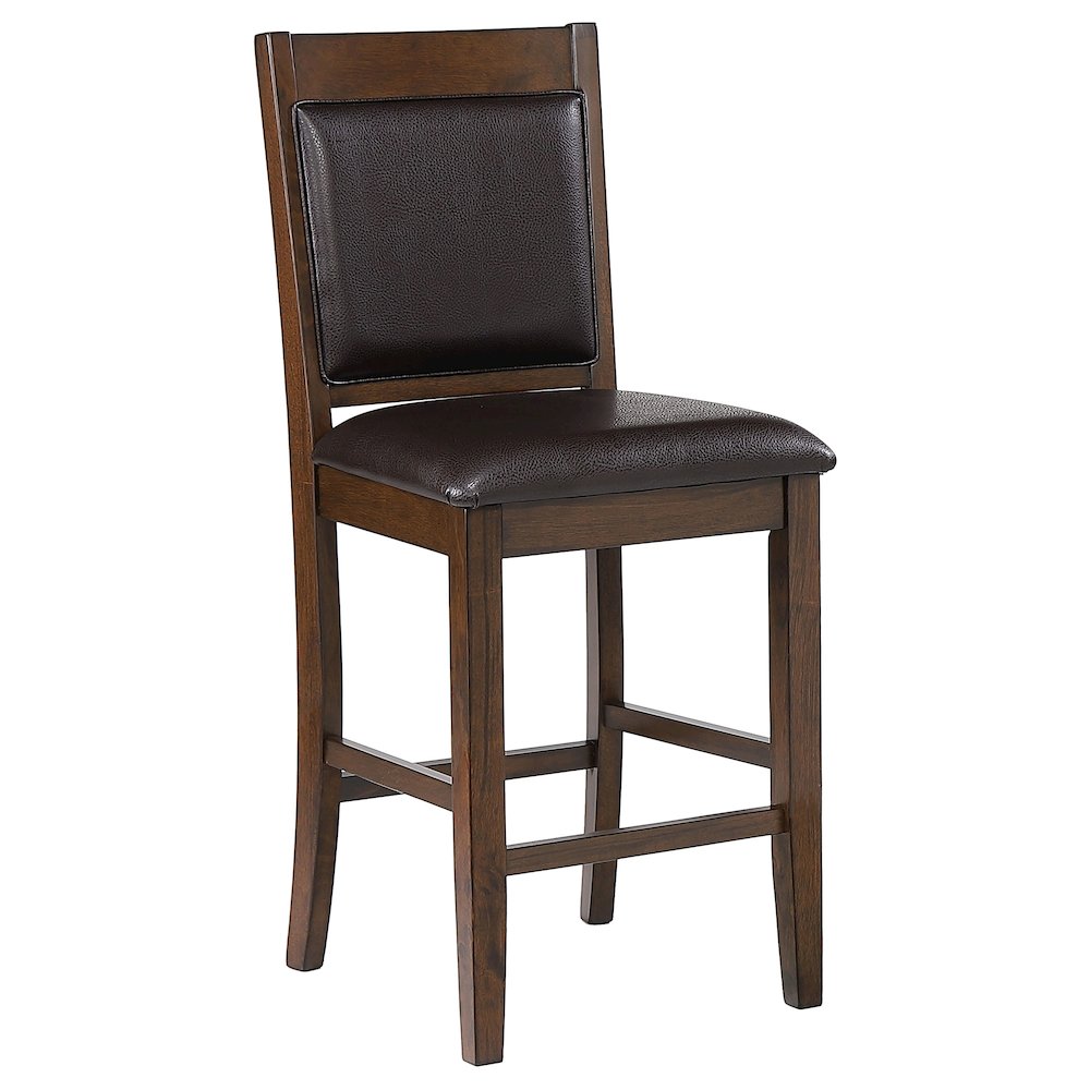 Dewey 5-piece Rectangular Dining Table Set Walnut. Picture 5
