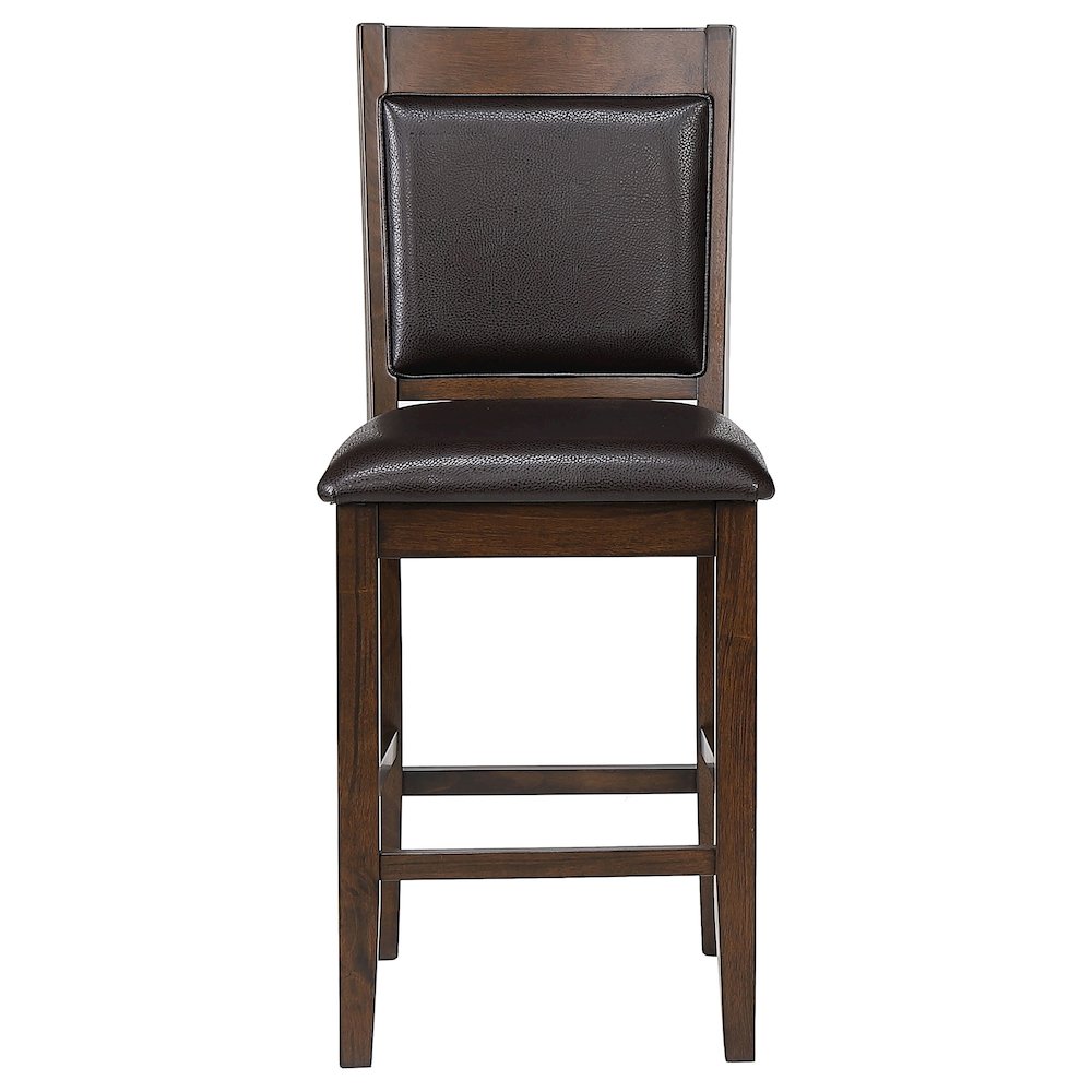 Dewey 5-piece Rectangular Dining Table Set Walnut. Picture 6