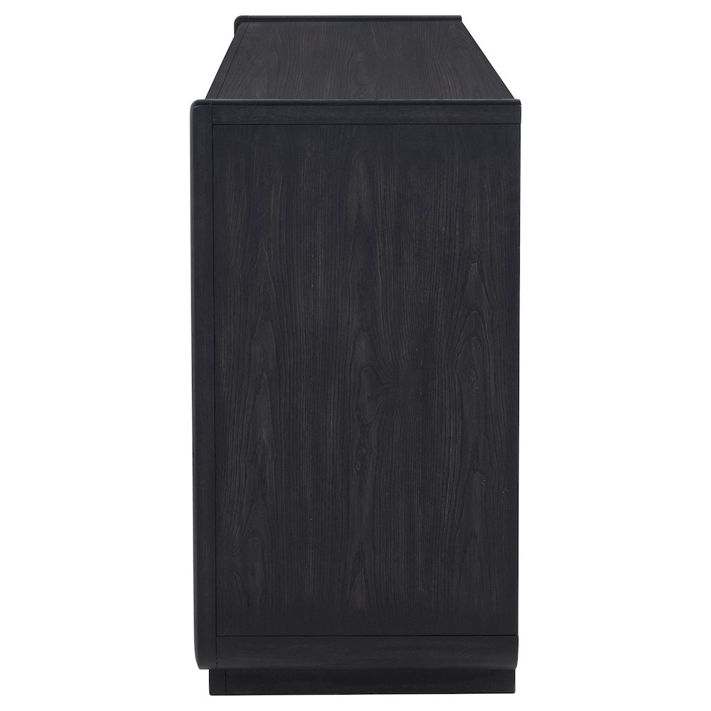 Leandro 2-drawer Dining Sideboard Server Burnished Black. Picture 4