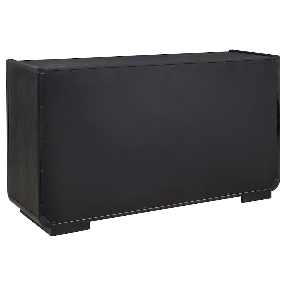 Leandro 2-drawer Dining Sideboard Server Burnished Black. Picture 5