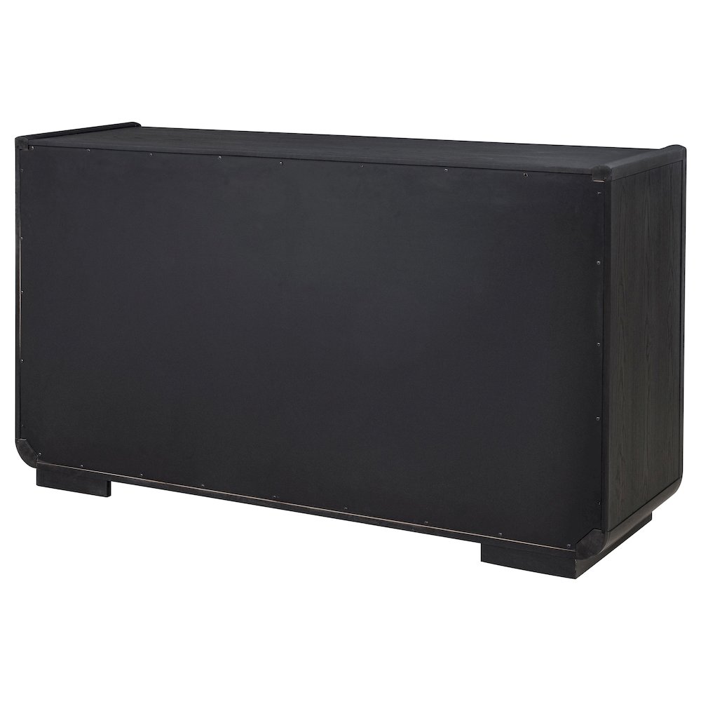 Leandro 2-drawer Dining Sideboard Server Burnished Black. Picture 7