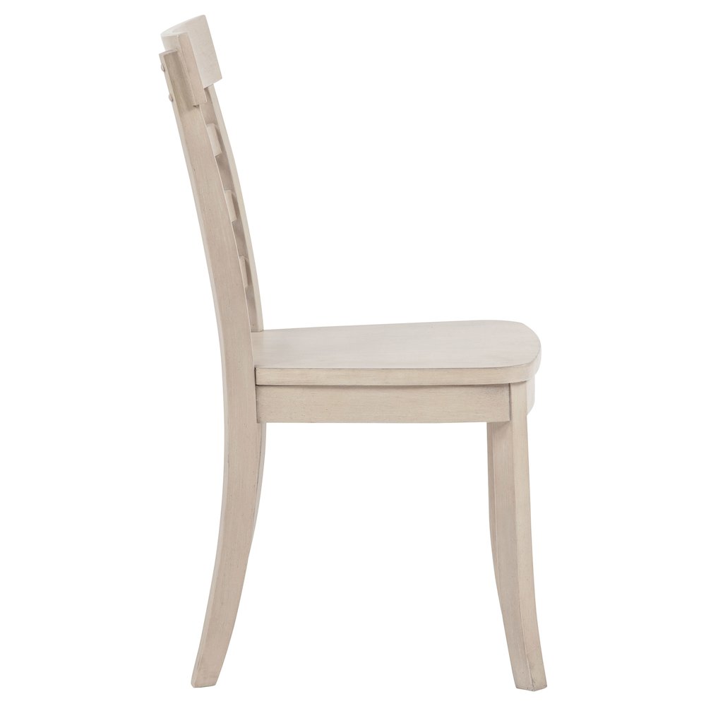 Orrison Ladder Back Dining Side Chair Linen (Set of 2). Picture 7