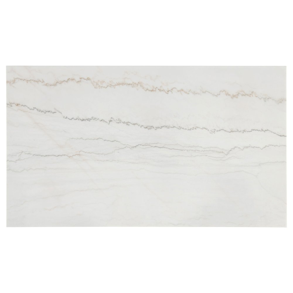 Averill 72-inch Rectangular White Marble Top Dining Table Coffee Bean. Picture 6