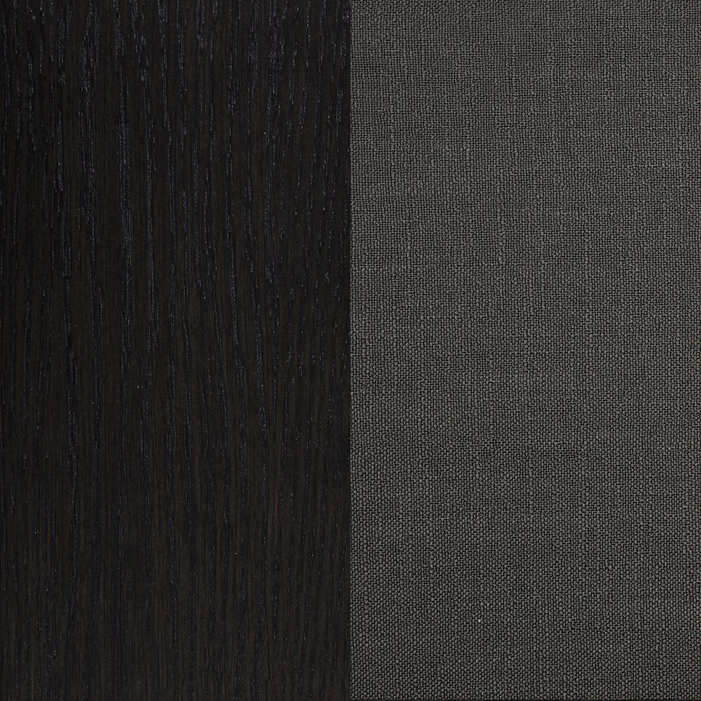 Berning Fabric Upholstered Parson Side Chair Charcoal Grey (Set of 2). Picture 6