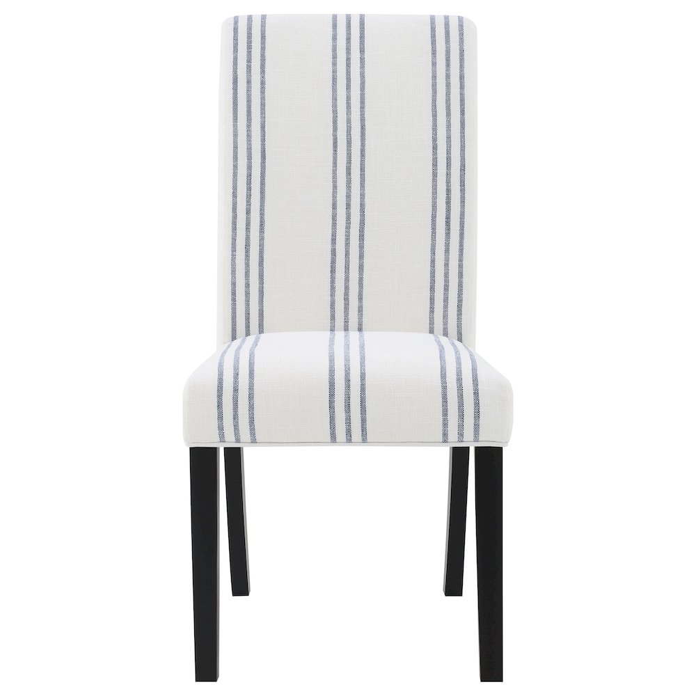 Herran Upholstered Dining Side Chair Beige (Set of 2). Picture 3