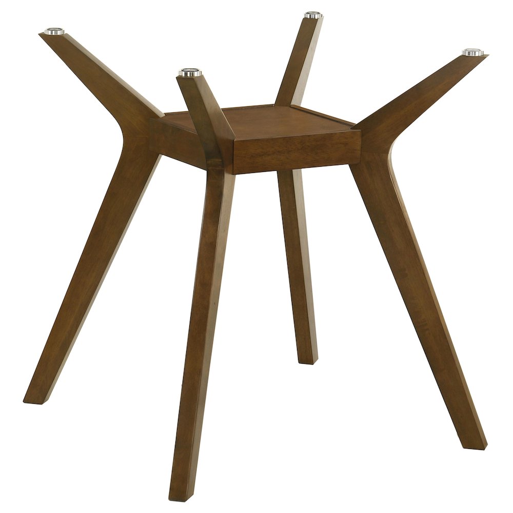 Paxton Square Wood Counter Height Dining Table Base Brown. Picture 1