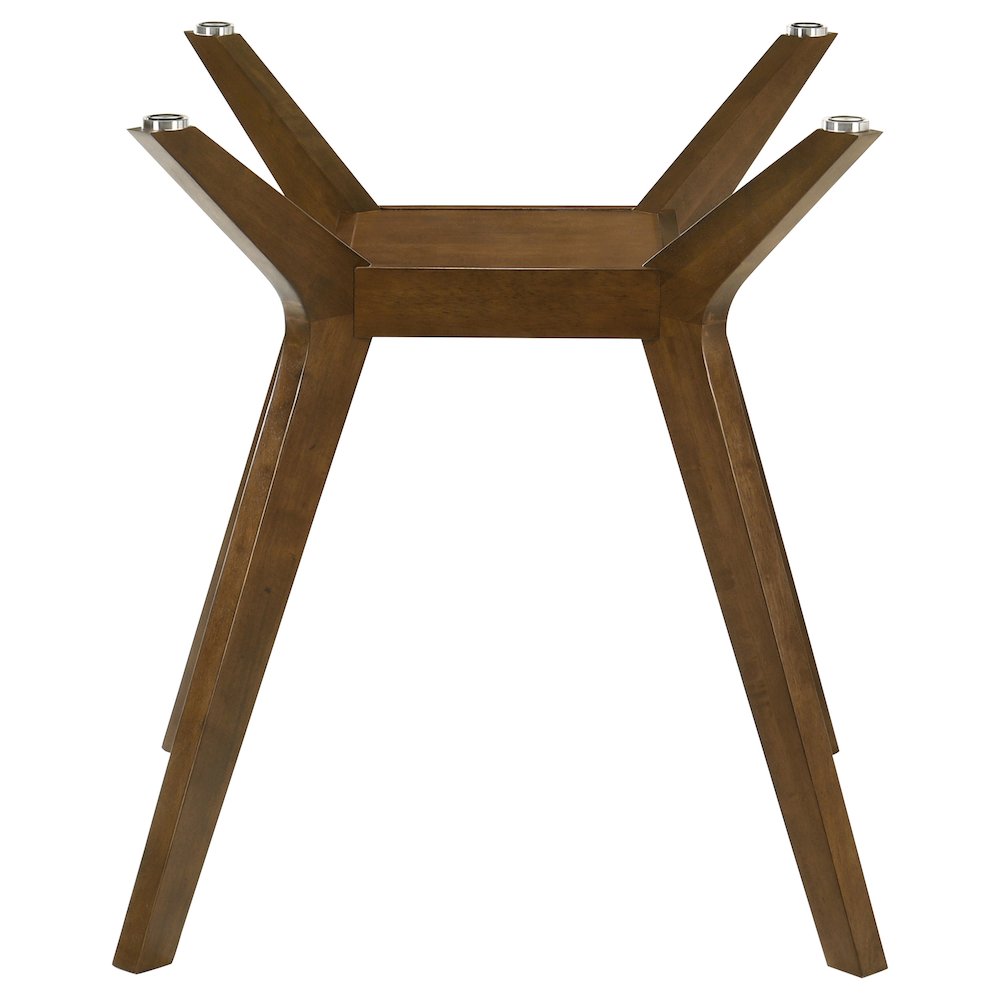 Paxton Square Wood Counter Height Dining Table Base Brown. Picture 2