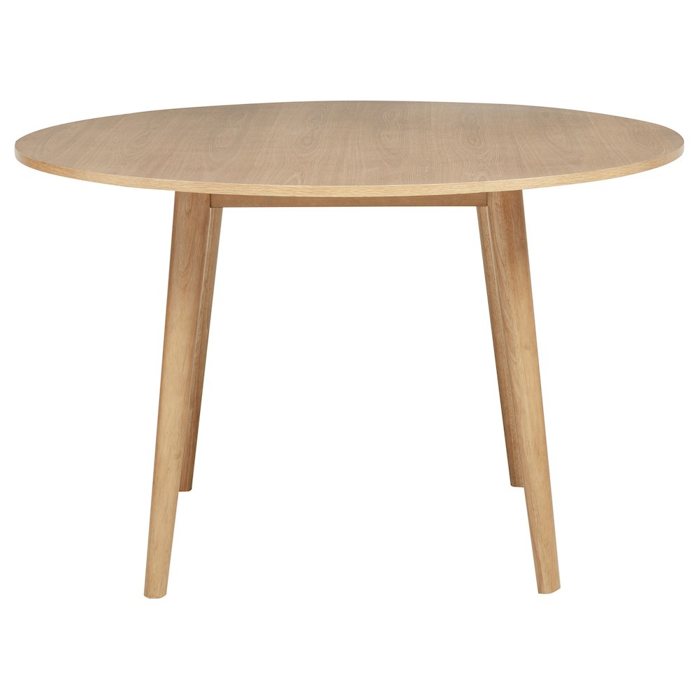 Andrews 5-piece Round Dining Table Set Light Ash and White. Picture 4