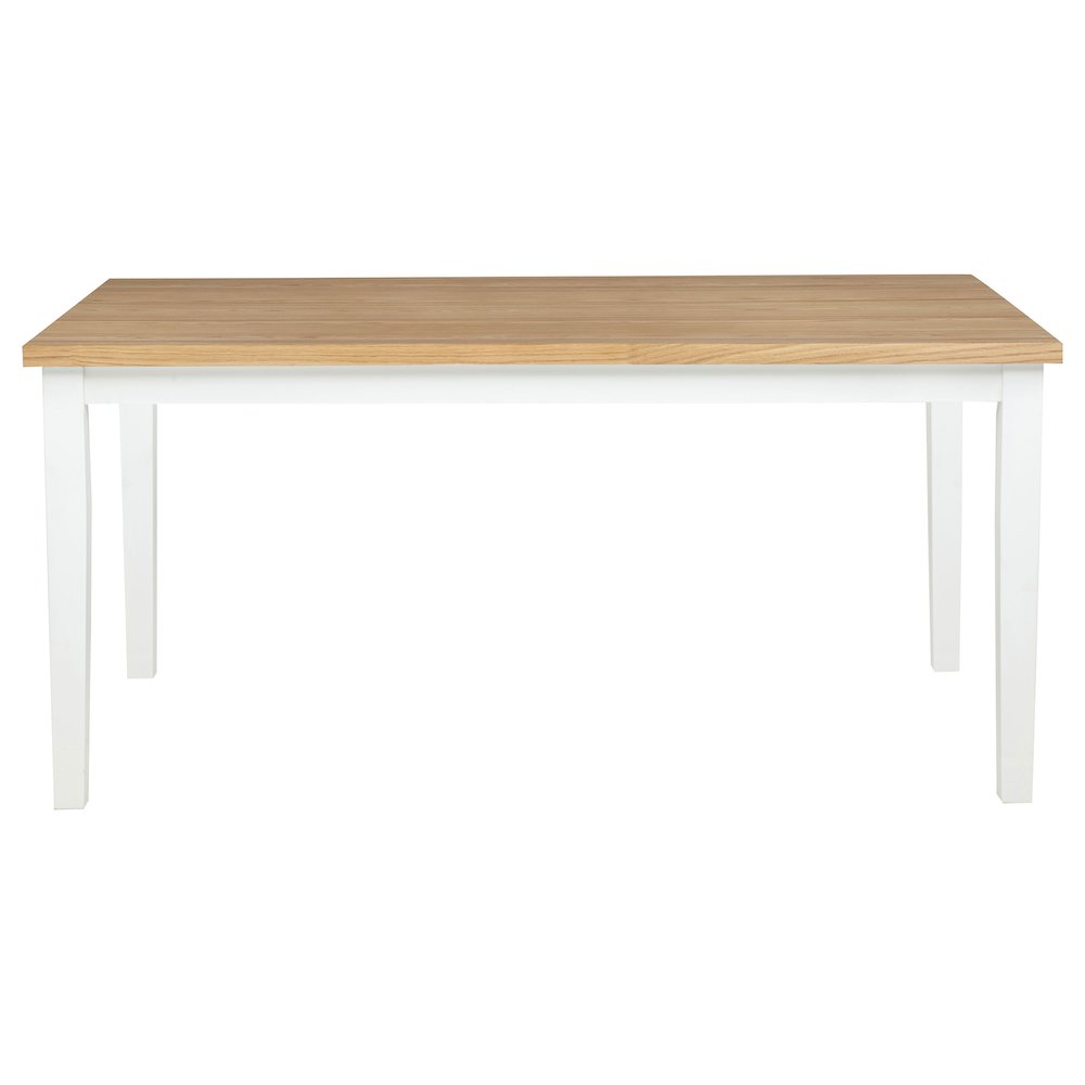 Andrews 66-inch Rectangular Dining Table Light Ash and White. Picture 3