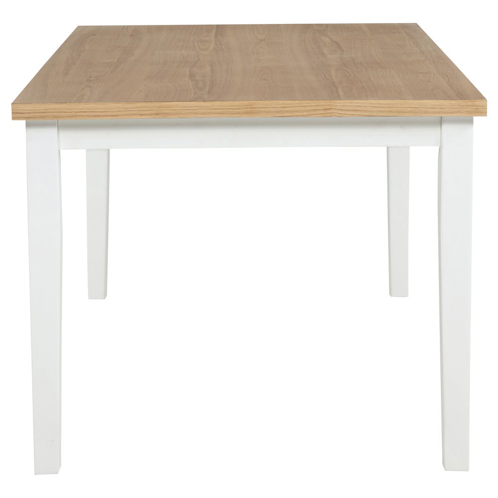 Andrews 66-inch Rectangular Dining Table Light Ash and White. Picture 5