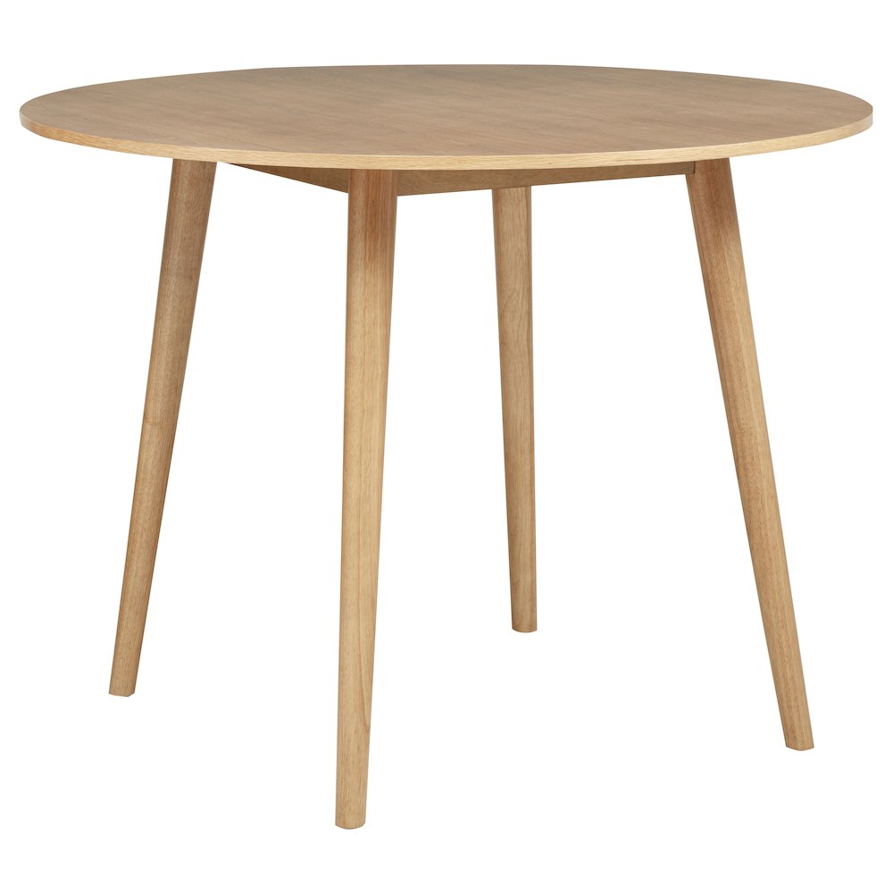 Andrews 5-piece Round Counter Dining Set Light Ash and Black. Picture 3