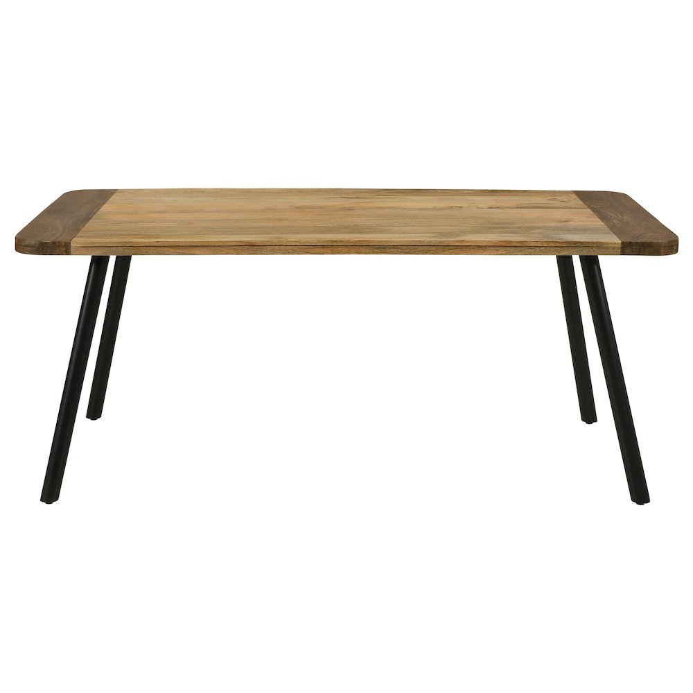 Maverick 70-inch Solid Wood Dining Table Natural Mango. Picture 3