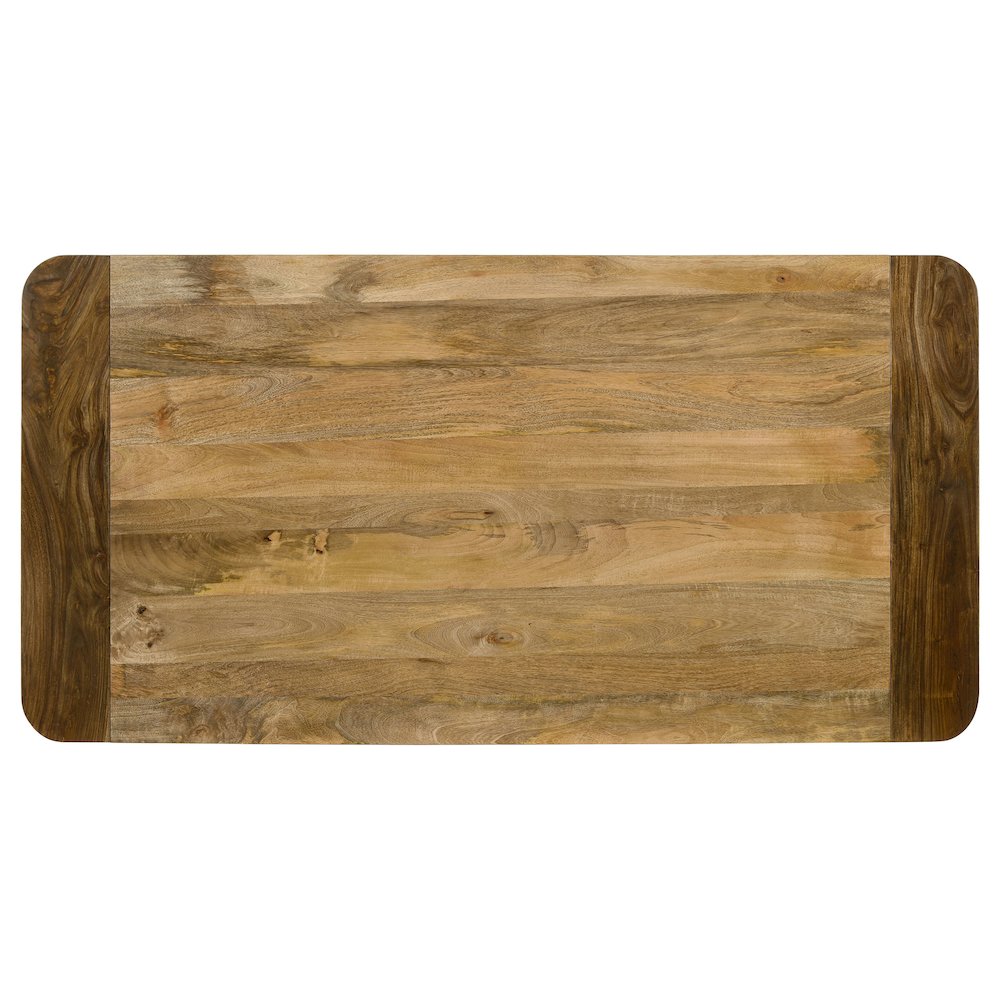 Maverick 70-inch Solid Wood Dining Table Natural Mango. Picture 9