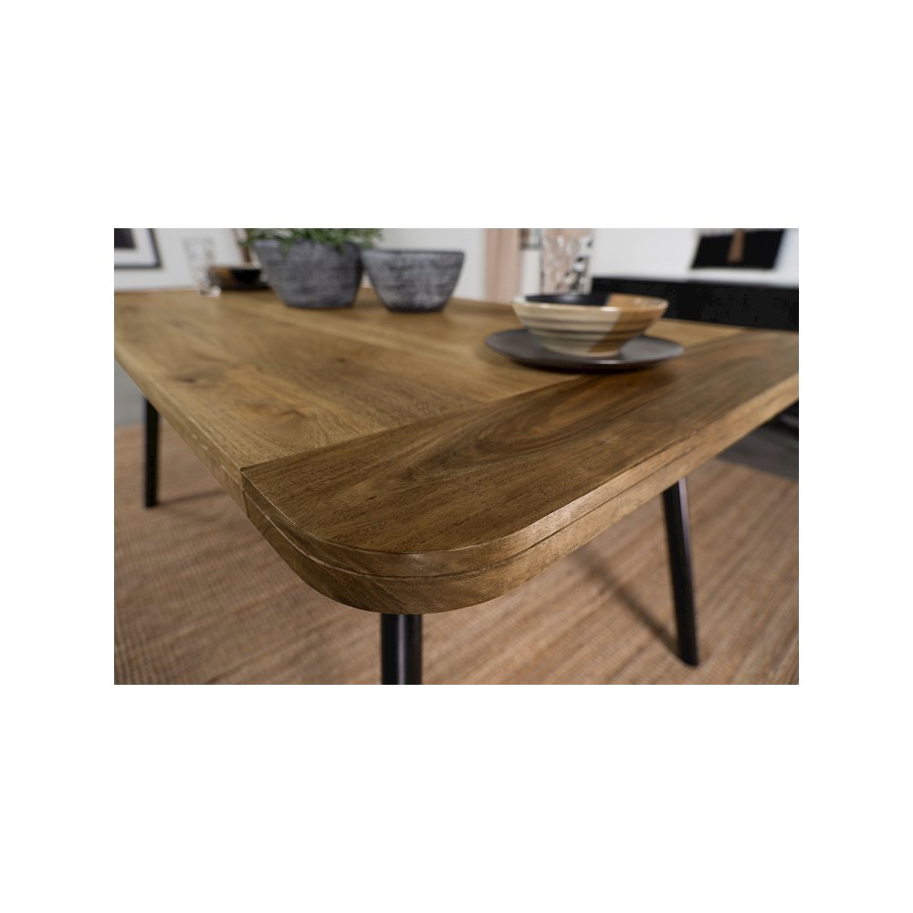 Maverick 70-inch Solid Wood Dining Table Natural Mango. Picture 10