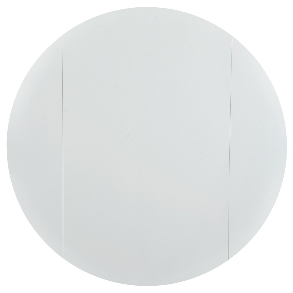 Bucknell 3-piece Round Drop Leaf Dining Table Set White. Picture 7