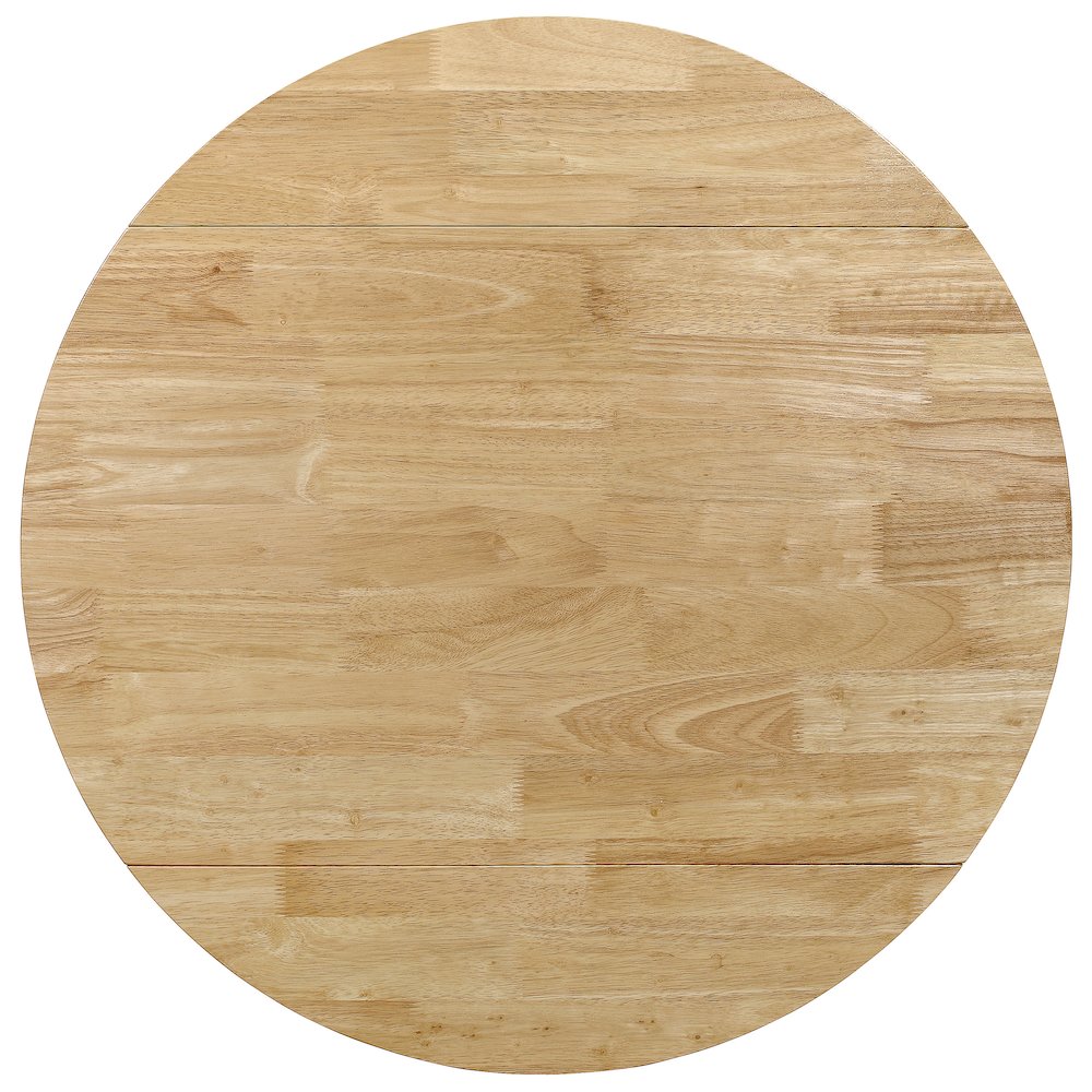 Bucknell 3-piece Round Drop Leaf Dining Table Set Natural. Picture 17