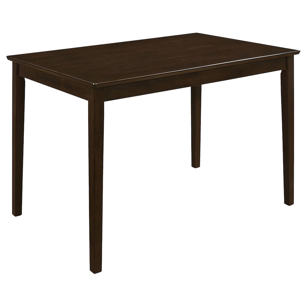 Guillen 5-piece Rectangular Dining Table Set Cappuccino. Picture 2