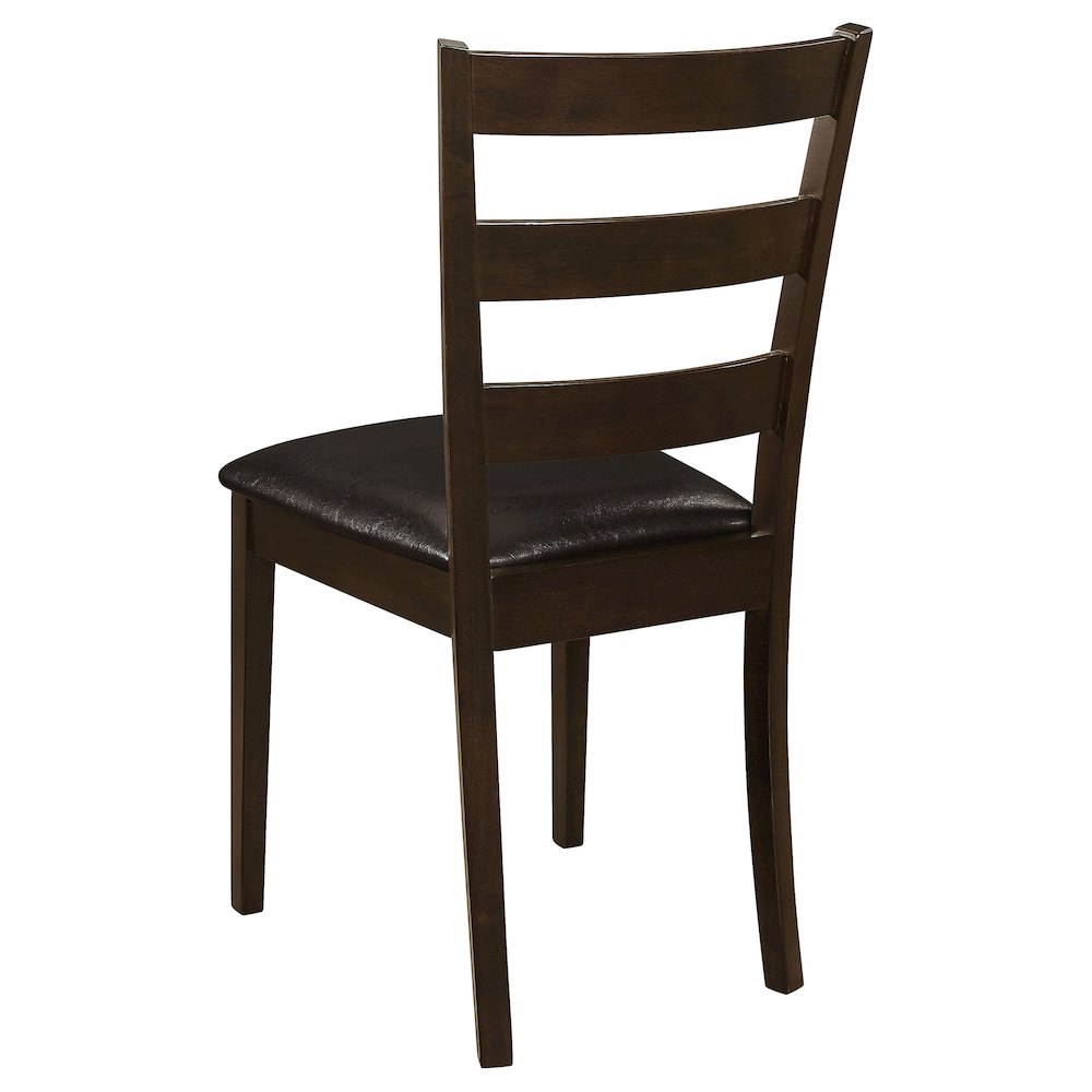 Guillen 5-piece Rectangular Dining Table Set Cappuccino. Picture 8