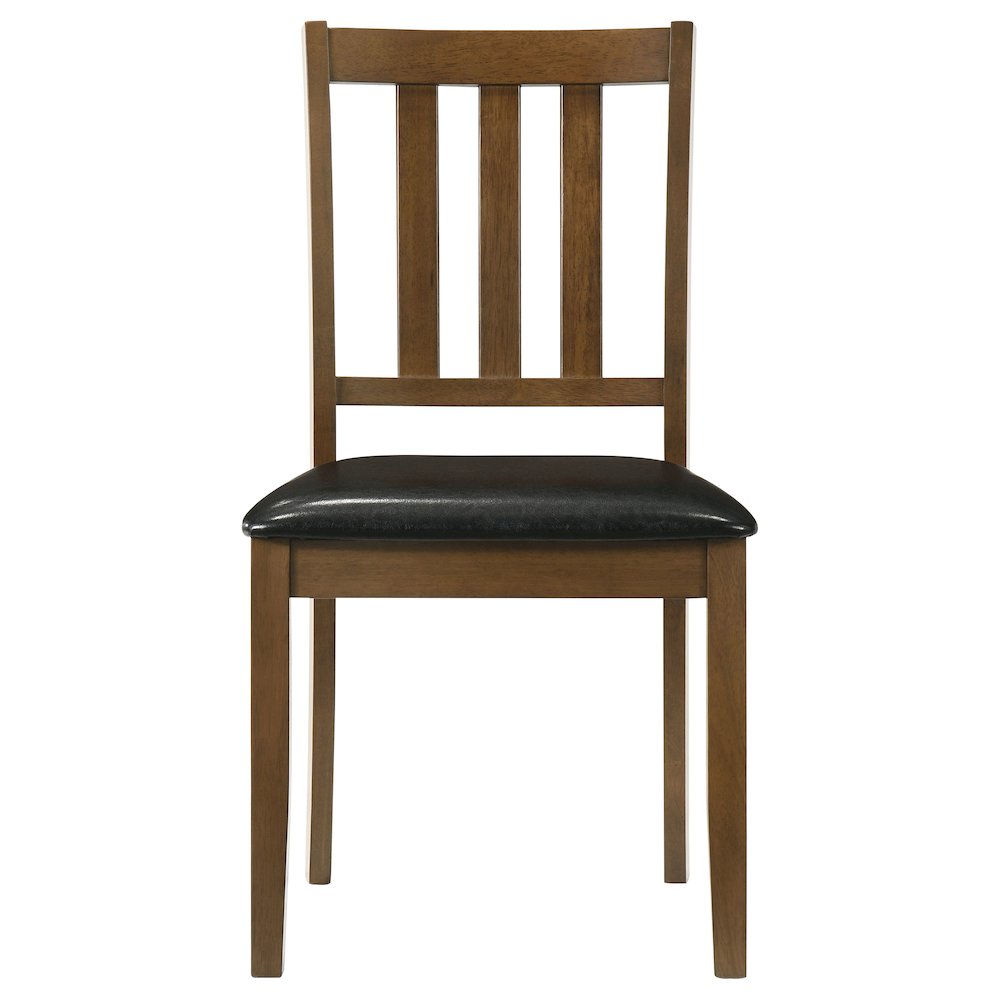 Parkwood 5-piece Square Dining Table Set Honey Brown. Picture 5