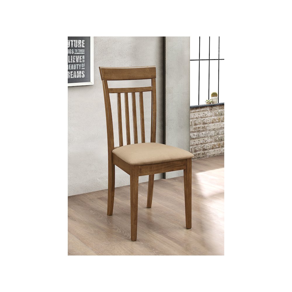 Robles 5-piece Rectangular Dining Table Set Chestnut. Picture 6
