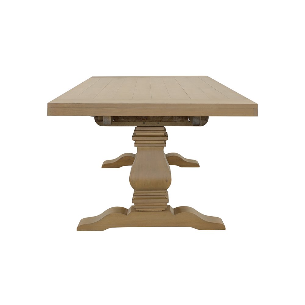 Florence 126-inch Extension Dining Table Rustic Honey. Picture 8