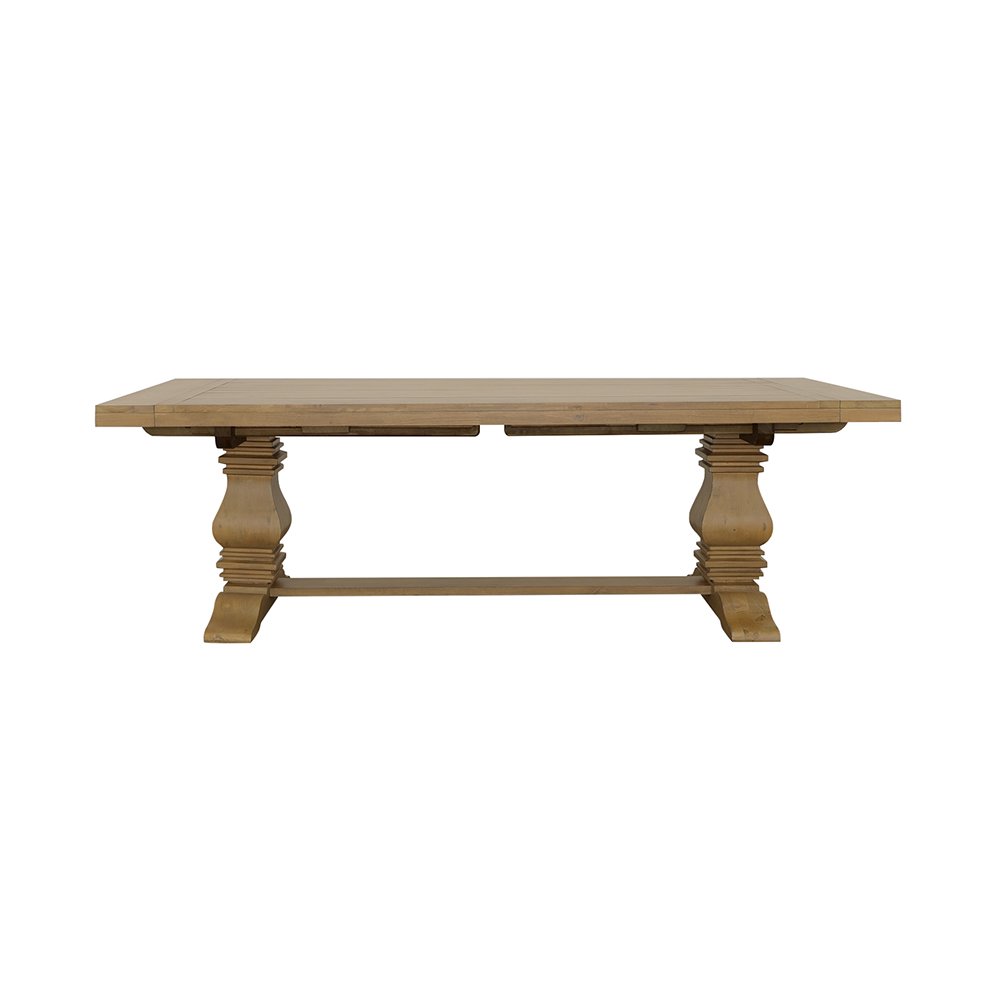 Florence 126-inch Extension Dining Table Rustic Honey. Picture 10