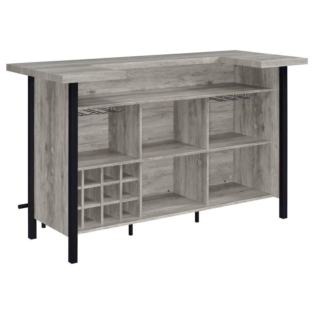 Elegant Wine Cabinet – Freestanding Kitchen Bar with Glass Storage. Picture 6