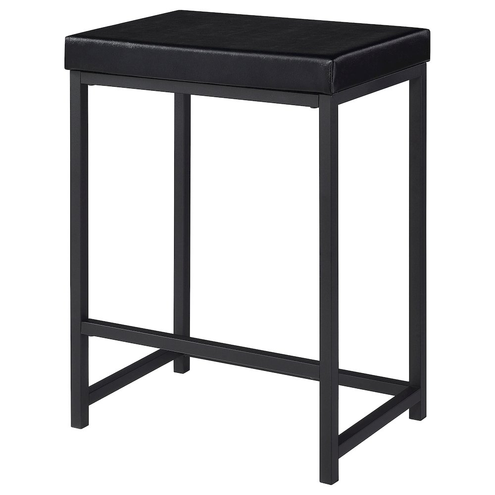 Hawes 4-piece Multipurpose Counter Height Table Set Black. Picture 5