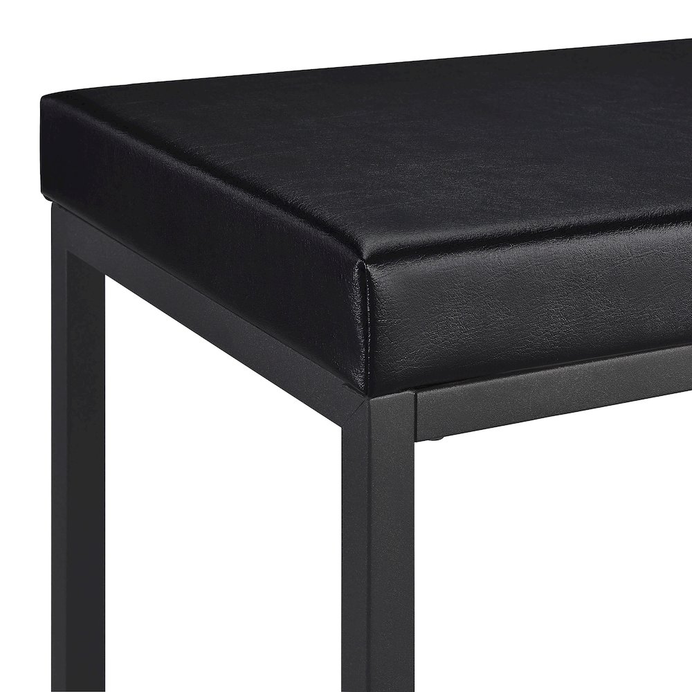 Hawes 4-piece Multipurpose Counter Height Table Set Black. Picture 18