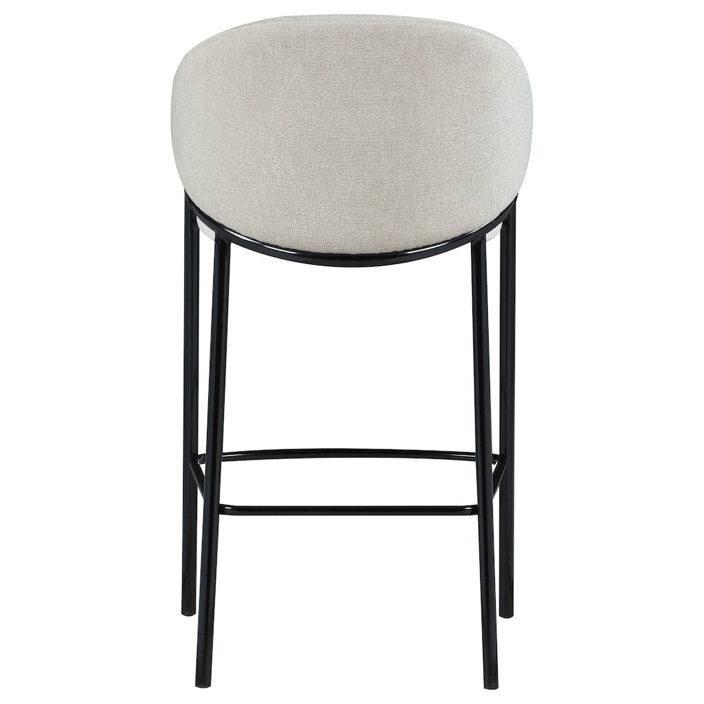 Chadwick Fabric Upholstered Bar Chair Beige (Set of 2). Picture 8