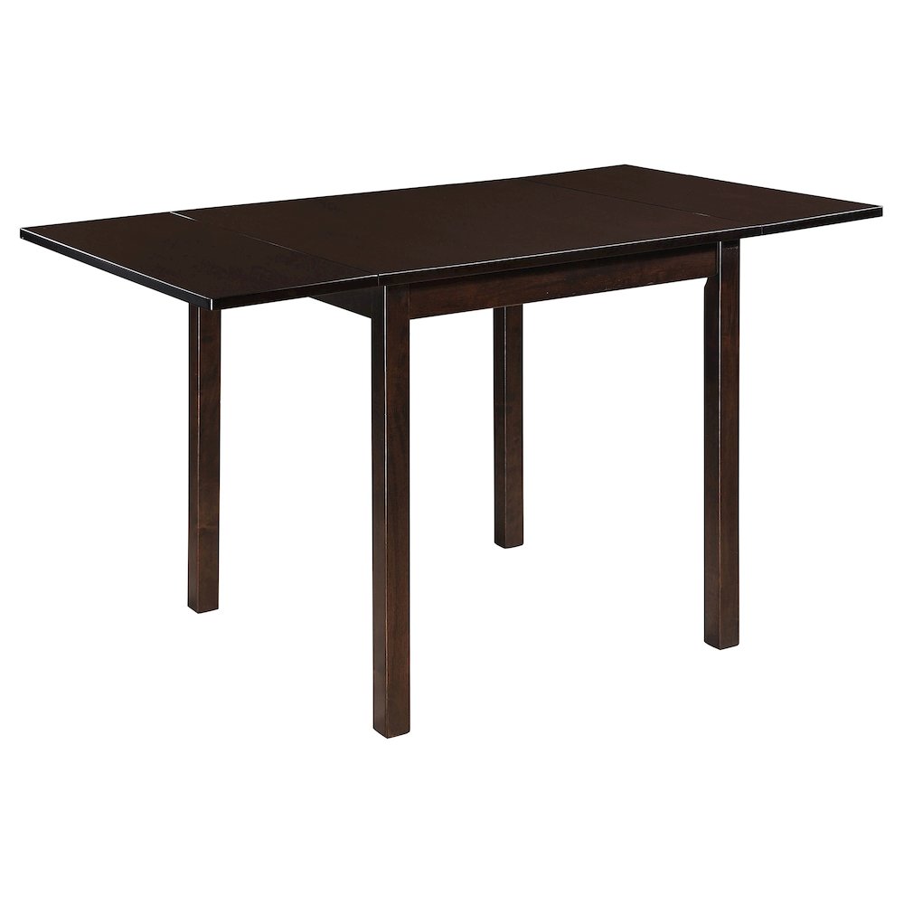 Kelso Rectangular 52-inch Extension Dining Table Cappuccino. Picture 1