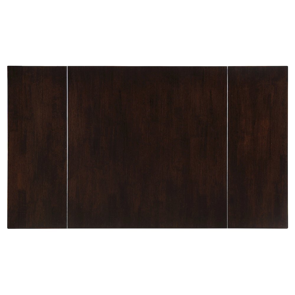 Kelso Rectangular 52-inch Extension Dining Table Cappuccino. Picture 10