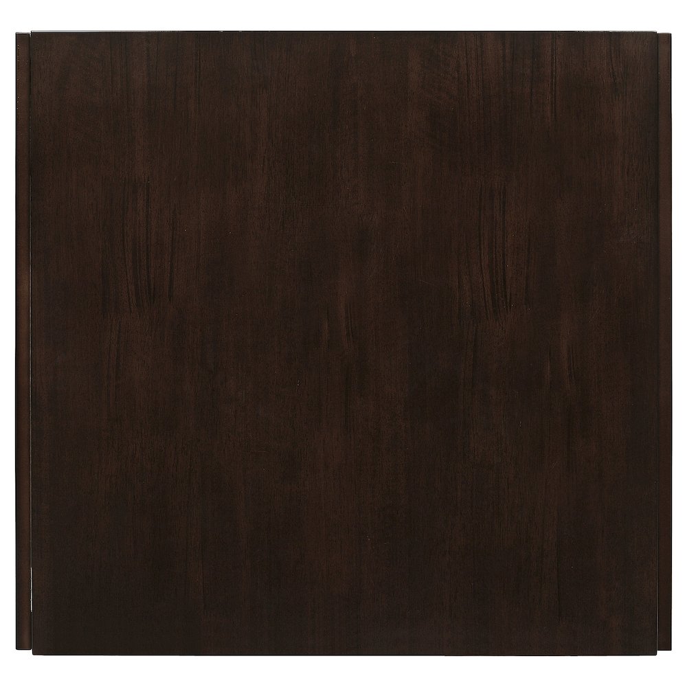 Kelso Rectangular 52-inch Extension Dining Table Cappuccino. Picture 11