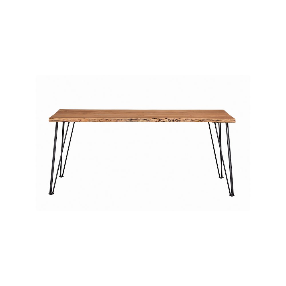 Sherman 71-inch Live Edge Dining Table Natural Acacia. Picture 3