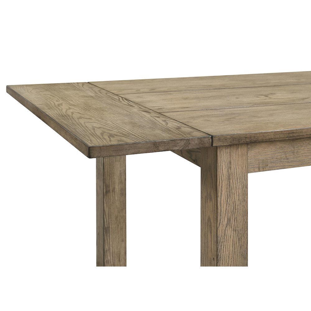 Cardova 87-inch Solid Wood Extension Dining Table Vineyard Oak. Picture 9