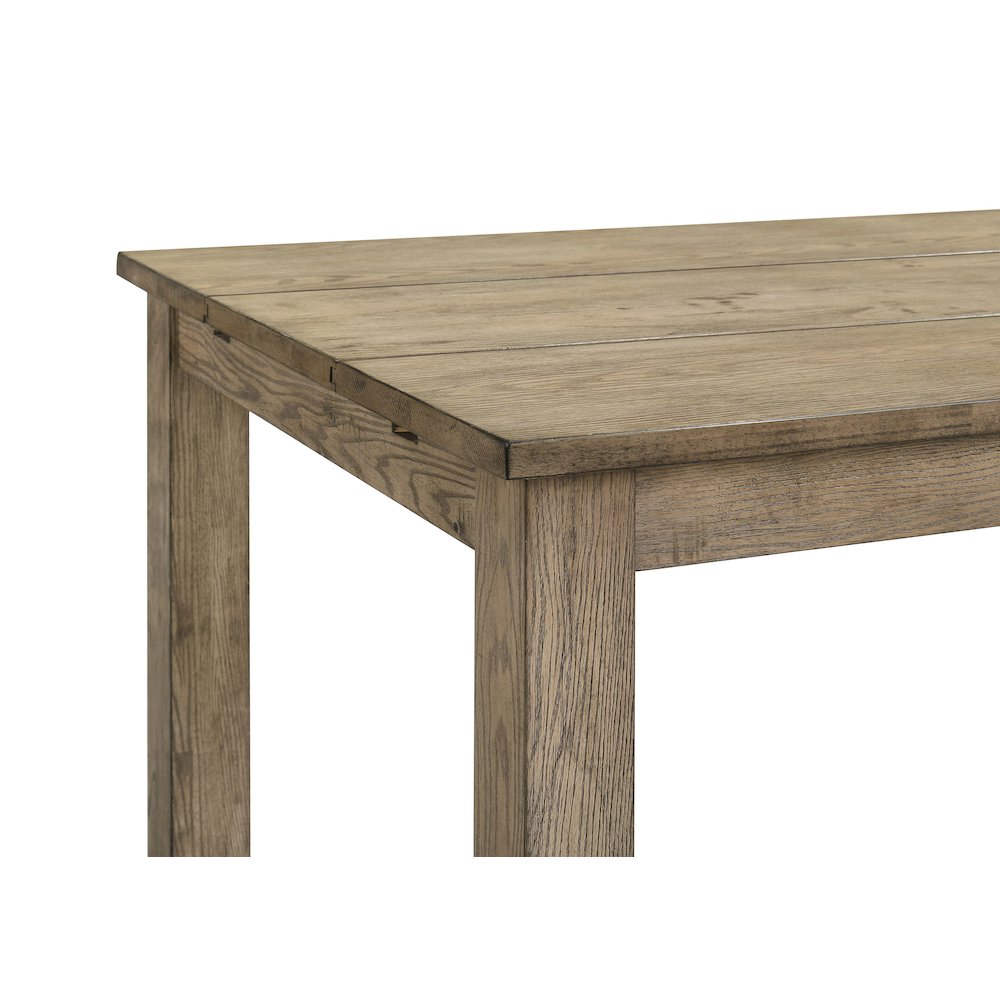Cardova 87-inch Solid Wood Extension Dining Table Vineyard Oak. Picture 10