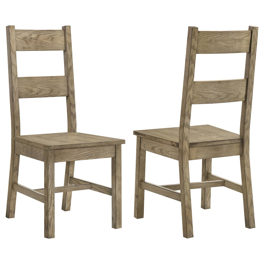 Cardova Solid Wood Dining Side Chair Vineyard Oak (Set of 2). Picture 1
