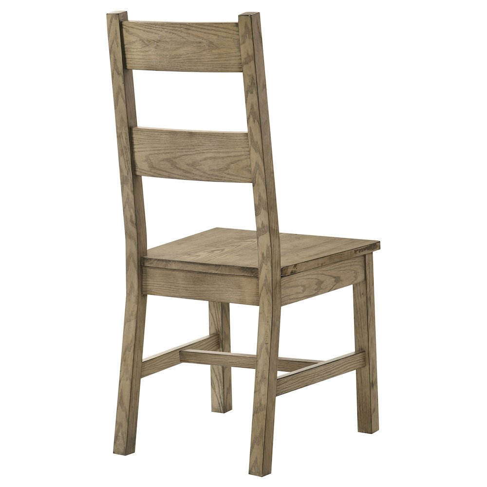 Cardova Solid Wood Dining Side Chair Vineyard Oak (Set of 2). Picture 8