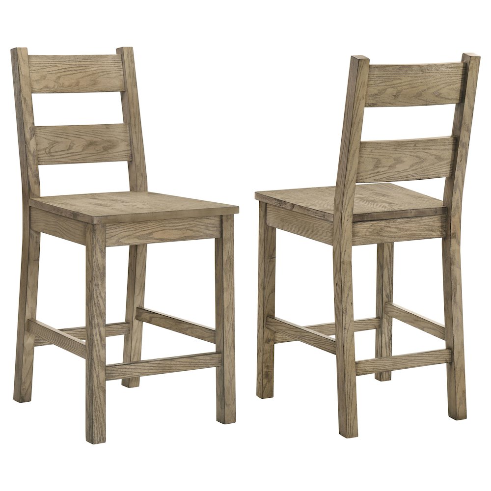 Cardova Counter Height Dining Chair Vineyard Oak (Set of 2). Picture 1